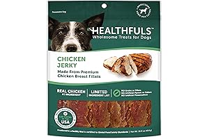 Healthfuls Dog Treats: Premium Chicken Jerky for a Vibrant Pup