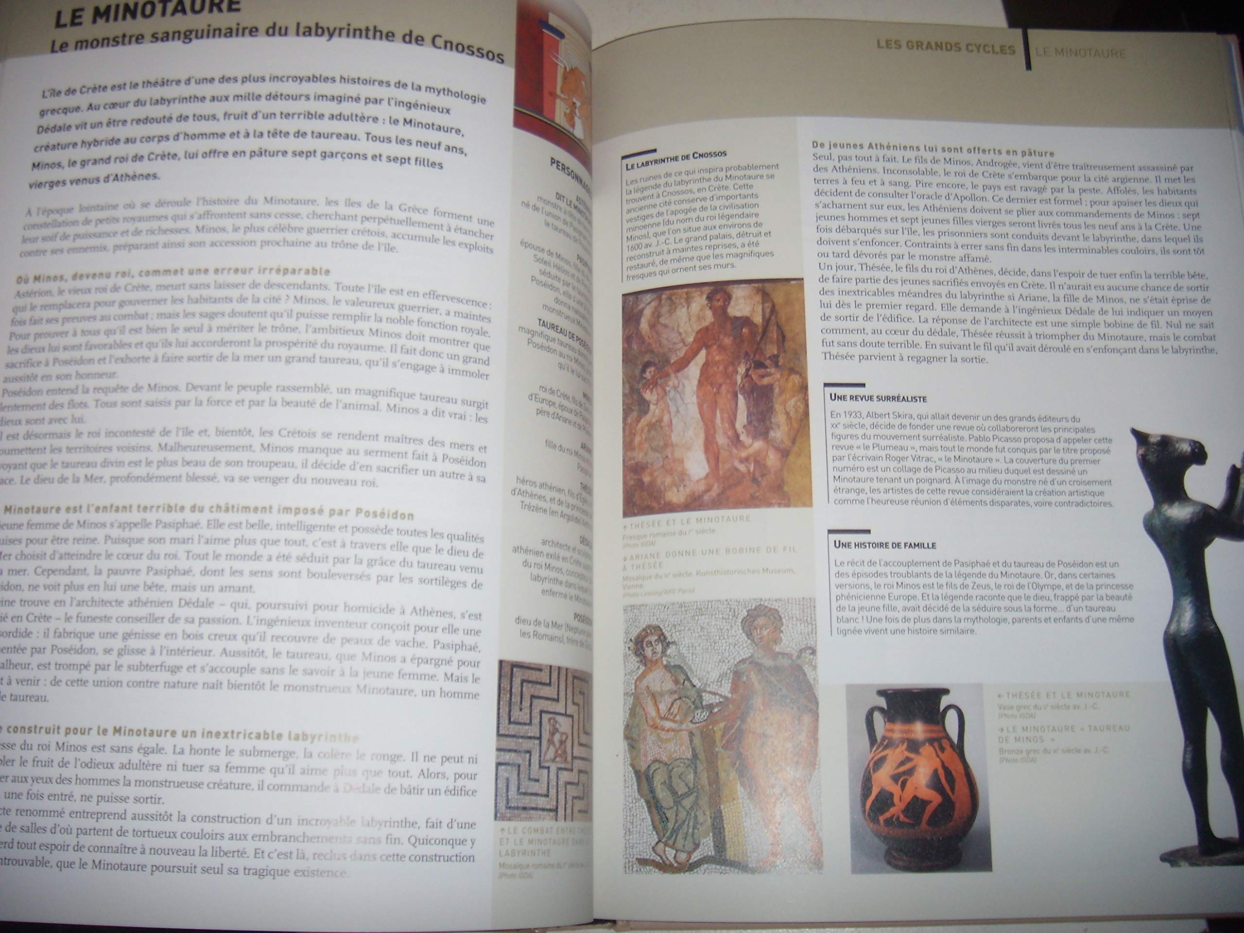 Atlas de la mythologie grecque: Les héros et Dieux de l'Olympe