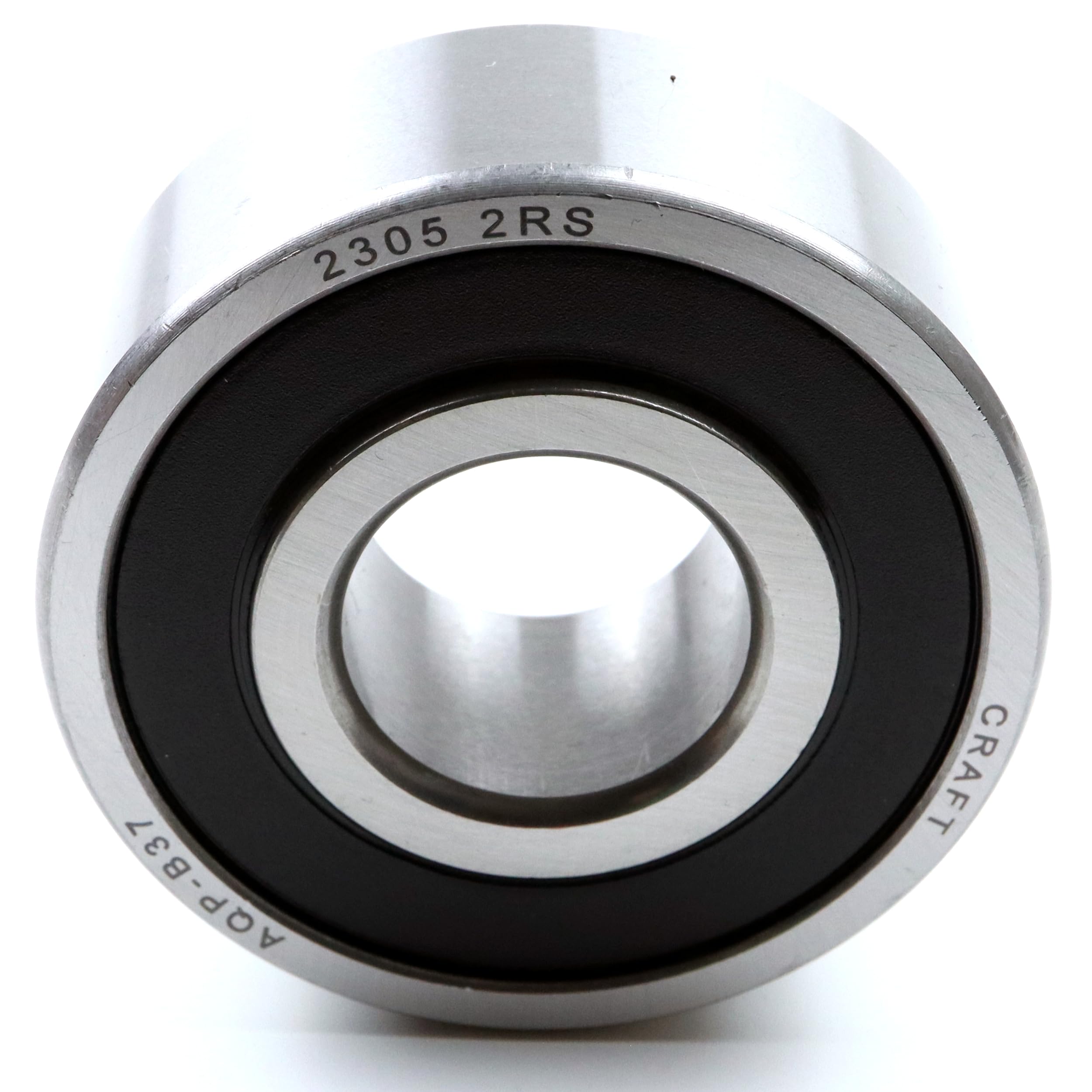 Pendelkugellager 2305 2RS 25x62x24mm, DIN 630, hohe Belastbarkeit, langlebige selbsthaltende Pendelkugellager, geringe Reibung, ideal für Förderanlagen, Industriemotoren