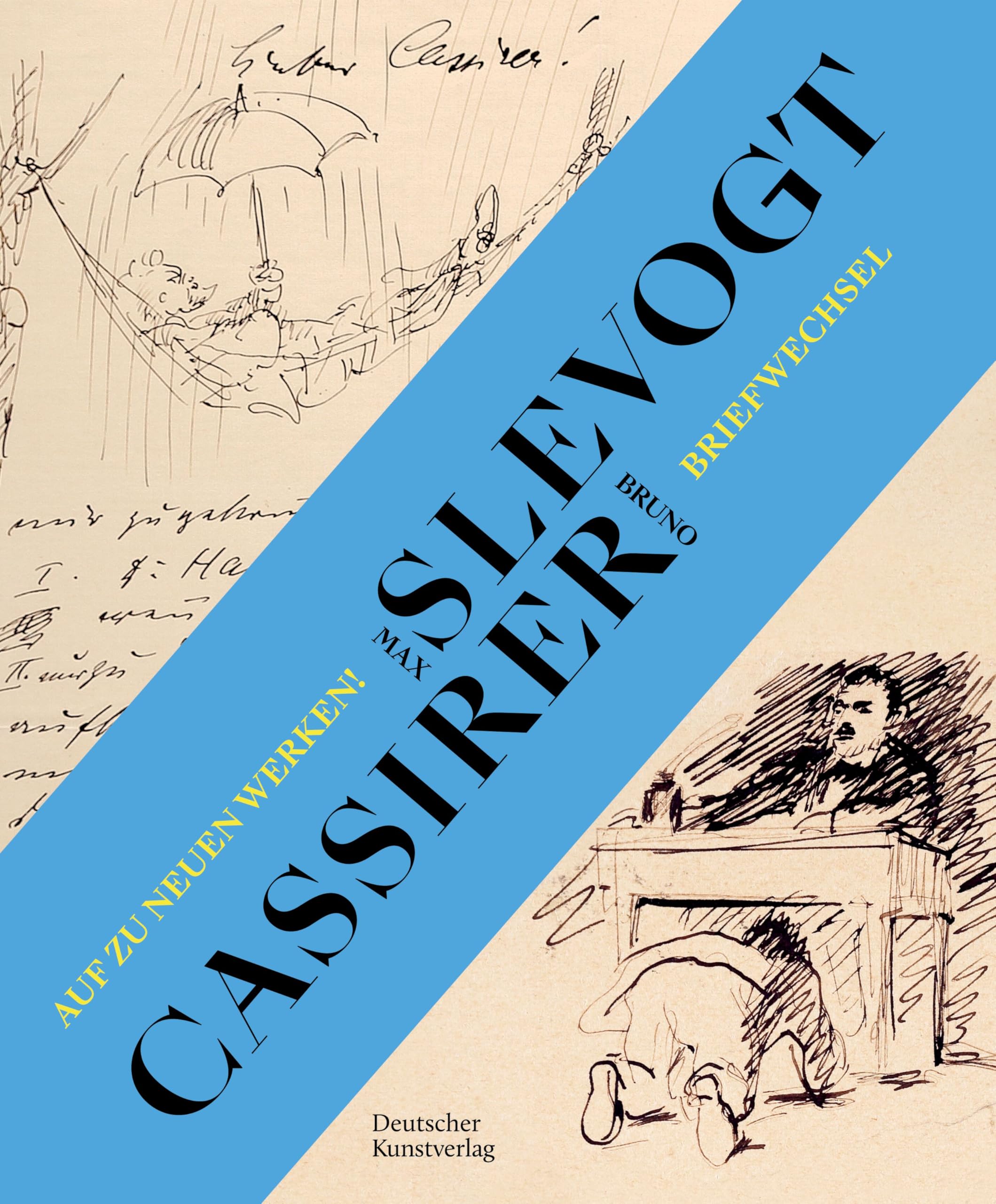 Max Slevogt Bruno Cassirer Briefwechsel bel ouvrage de reliure pour collectionneur d'art