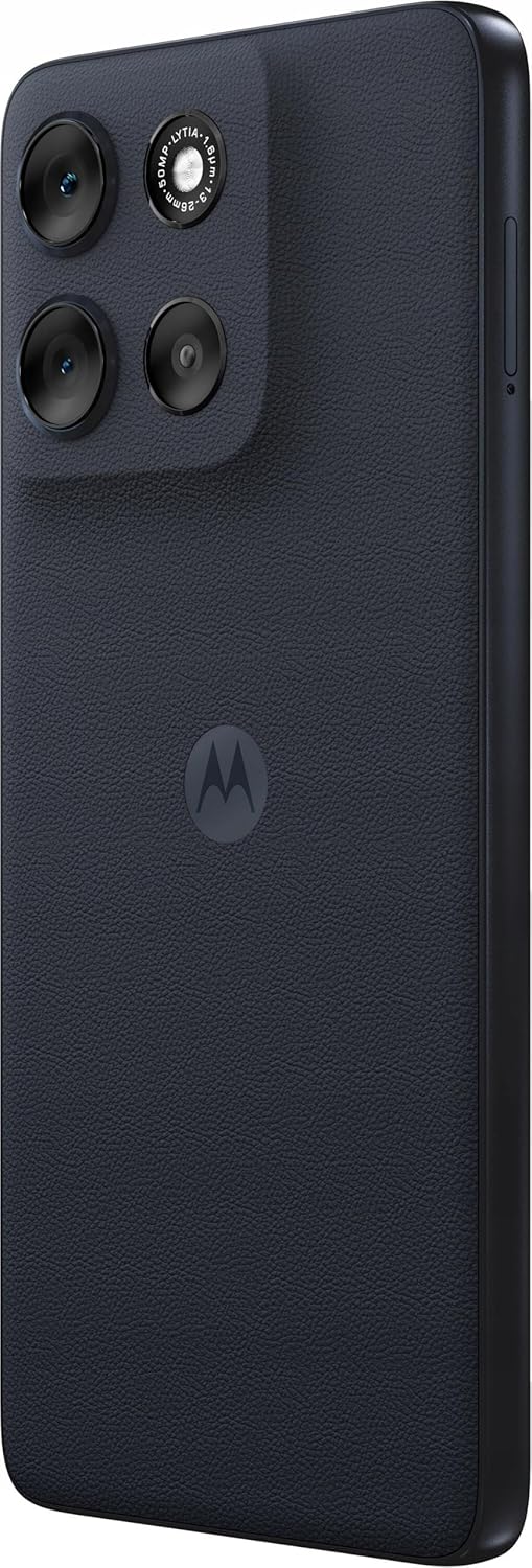 Motorola Moto G56 Dual-SIM 512GB ROM + 8GB RAM (GSM Only | No CDMA) Factory Unlocked 5G Smartphone (Pantone Black Oyster) - International Version