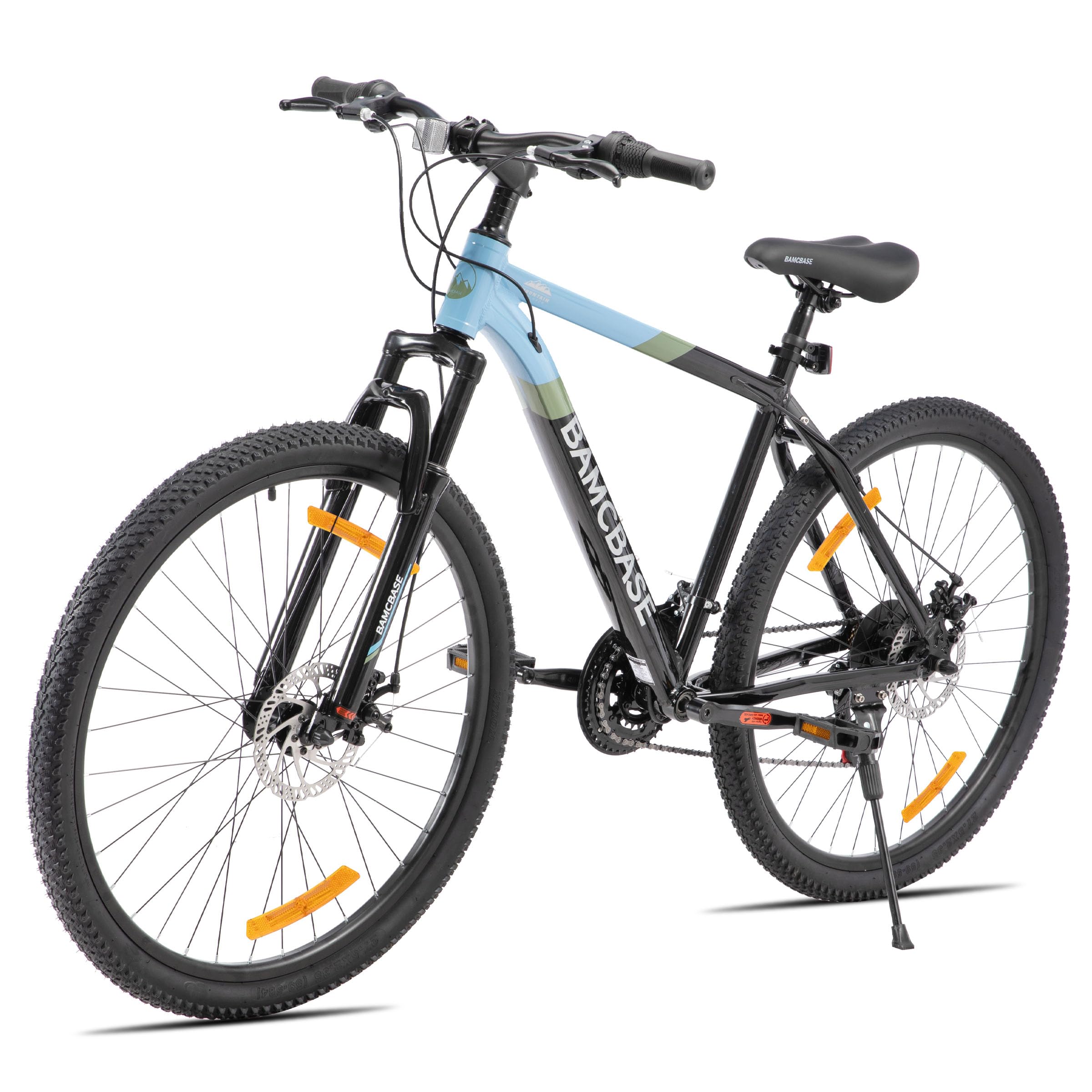 HILAND Rockford rower górski MTB 27,5", dla mężczyzn i kobiet, 18-biegowy rower z hamulcem tarczowym dla mężczyzn i kobiet, aluminiowa rama, Hardtail, unisex, dla dorosłych, niebieski