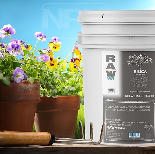Miniatura 10 de RAW Silica 8oz - Suplemento vegetal de alta pureza para un crecimiento más fuerte y resistencia al estrés - Nutrientes esenciales de silicona para