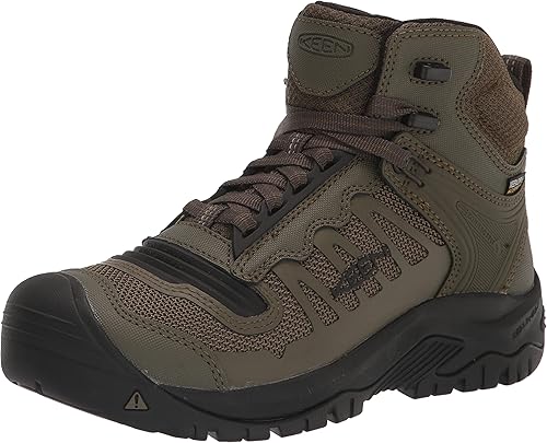 Keen Utility Reno para hombre de altura media, puntera suave, flexible, impermeable, atlética