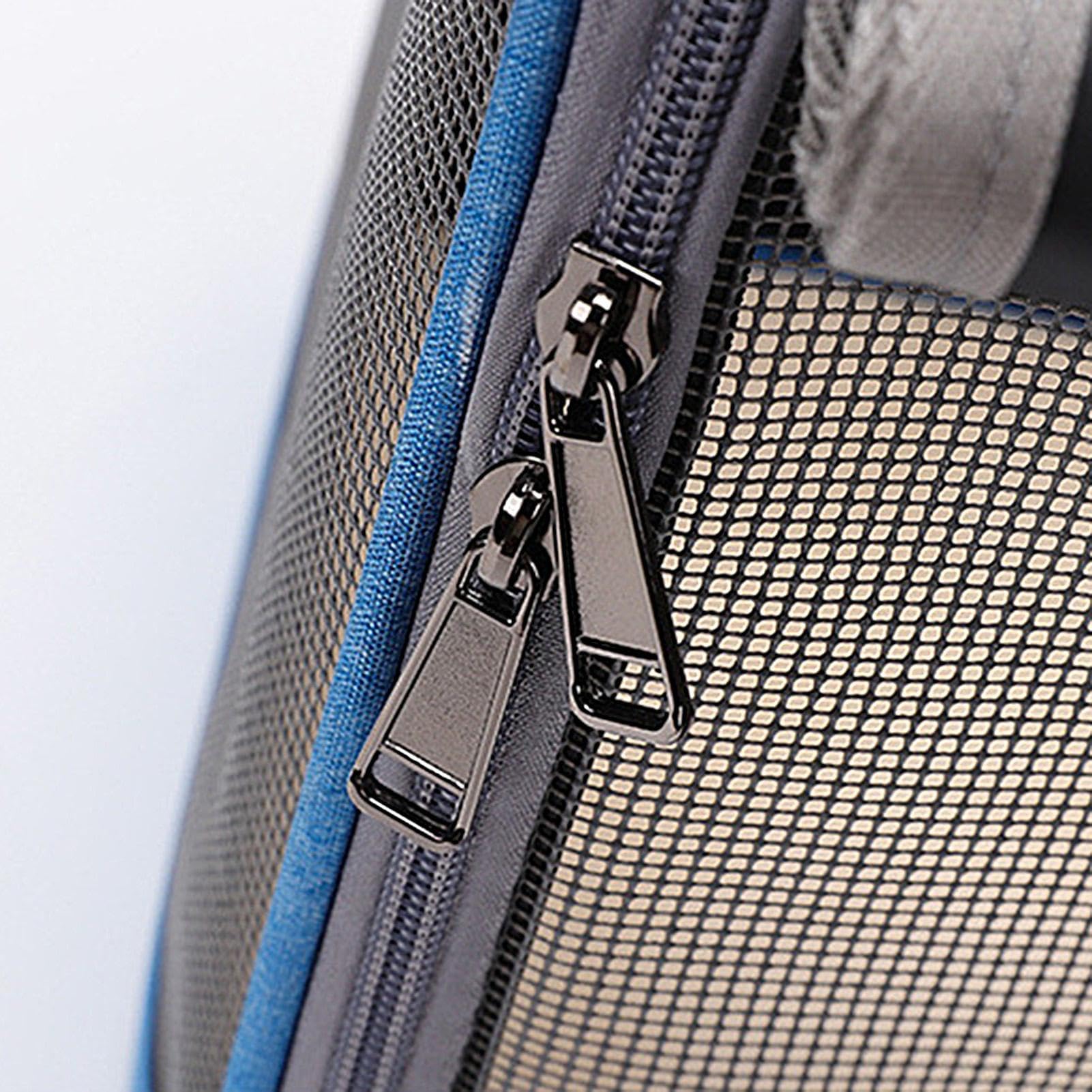 Transport pour Chat Sac de Aéré jusqu'à 9 kg | Sac de Transport pour Chat Pour en Avion, Voiture, Camping, Randonnée, Moto