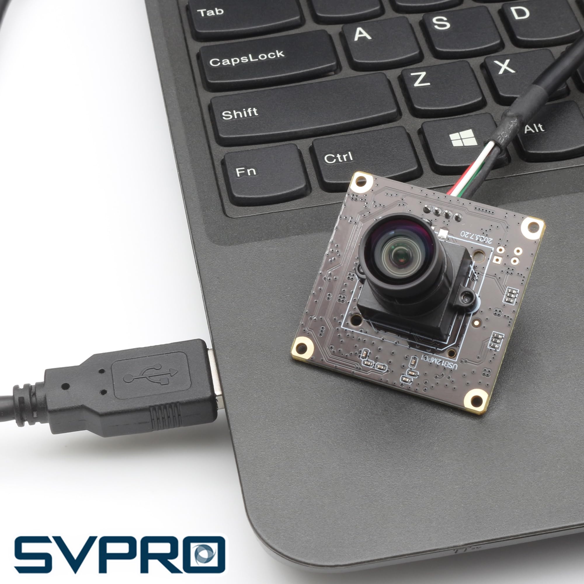 SVPRO Modulo Fotocamera USB Da 12 MP, Fotocamera Lightburn 4K 30 FPS, IMX577, 1080p 120 FPS, Obiettivo M12 Con Messa A Fuoco Manuale, UVC Per Computer, Laptop, Linux, Android