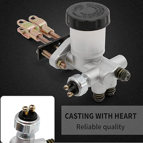 Miniatura 5 de Freno hidráulico cilindro maestro montaje kart playa accesorios de coche reemplazo para Go Kart Buggy Sunl BMS Roketa Kandi Kazuma Kinroad ATV