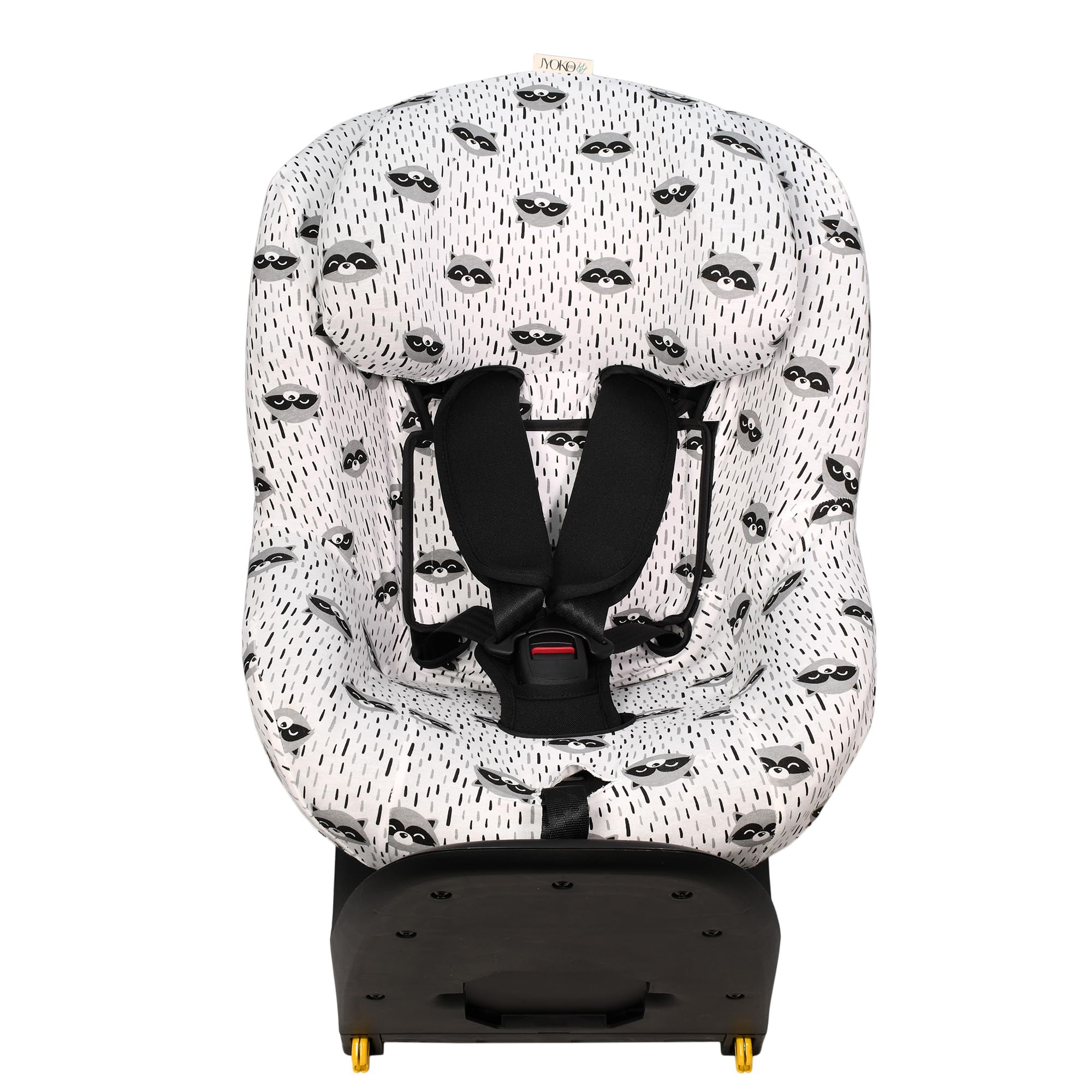 JYOKO KIDS Bezug für Autositz kompatibel mit Maxi Cosi (Raccoon, Maxi Cosi Pearl 360 y Mica Pro I-size)