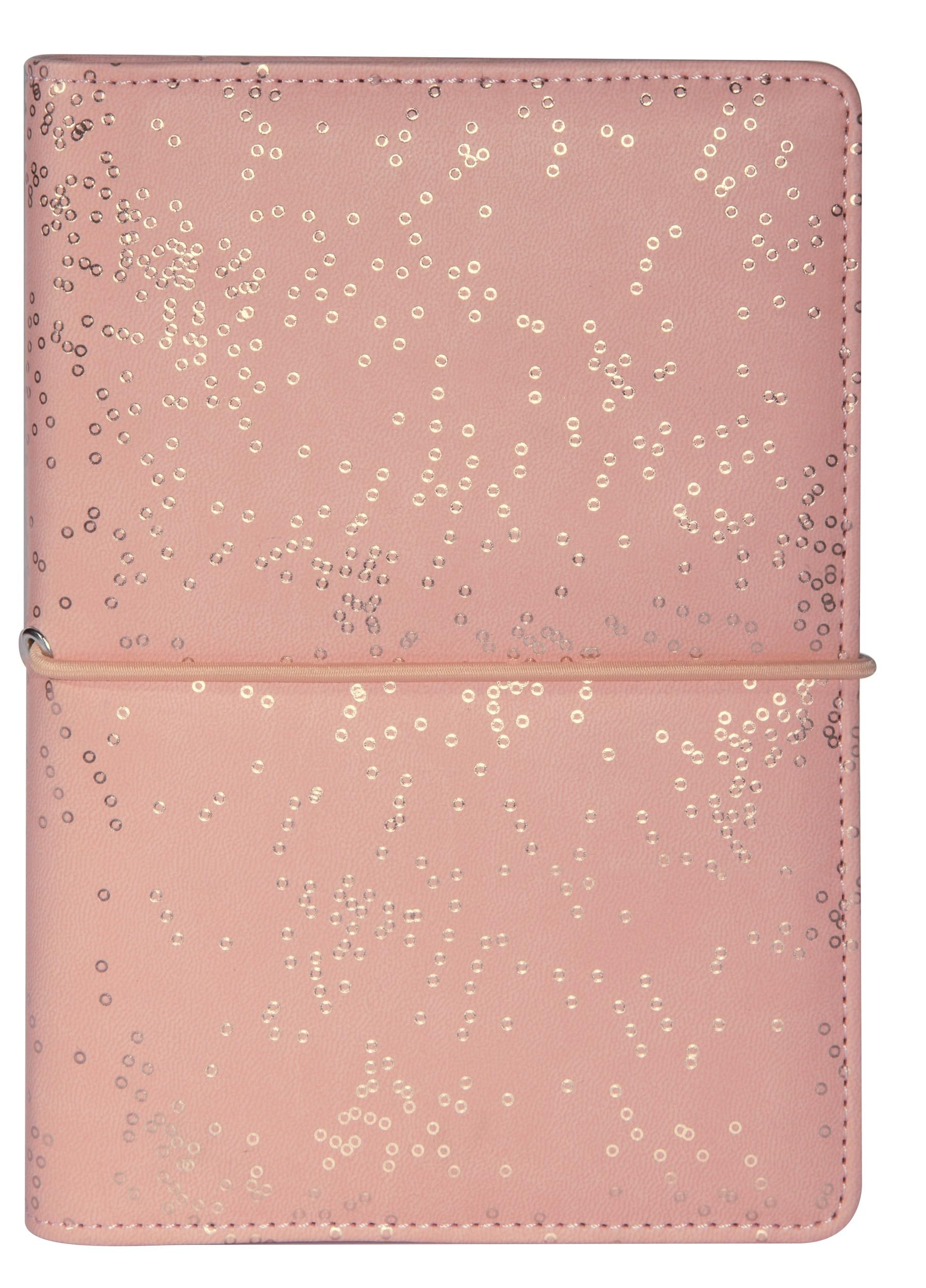 Exacompta - 74627E - Organiseur Exatime 17 light Méline - 14 x 19 cm - Semainier Septembre 2025 à décembre 2026 - 16 mois - Coloris rose