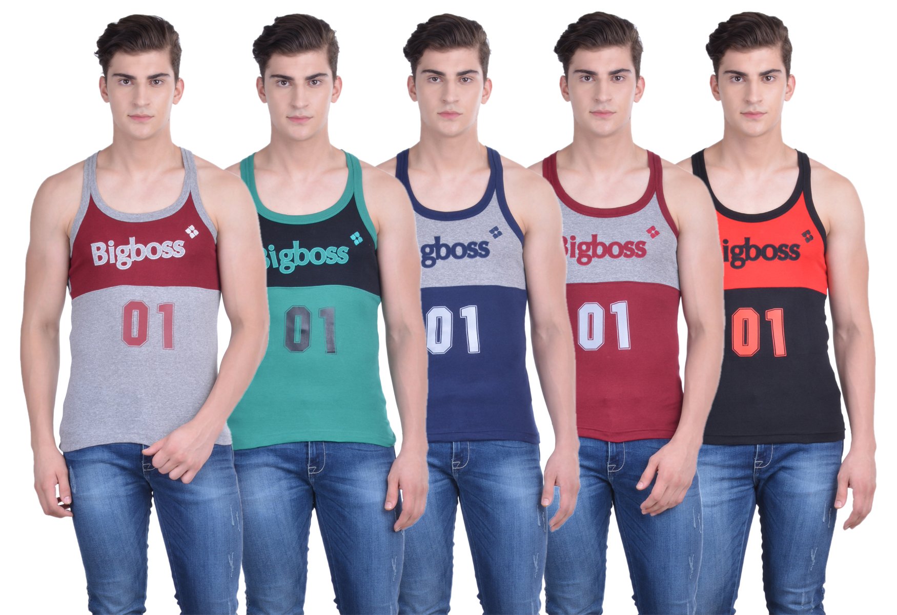 dollar bigboss Men's Gym Vest-picture-35