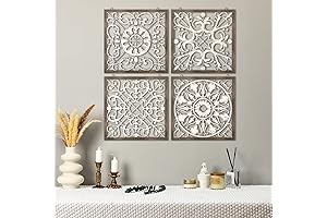 Tatuo Wall Art Wooden Decor: Enhance Your Living Spaces with Rustic Charm