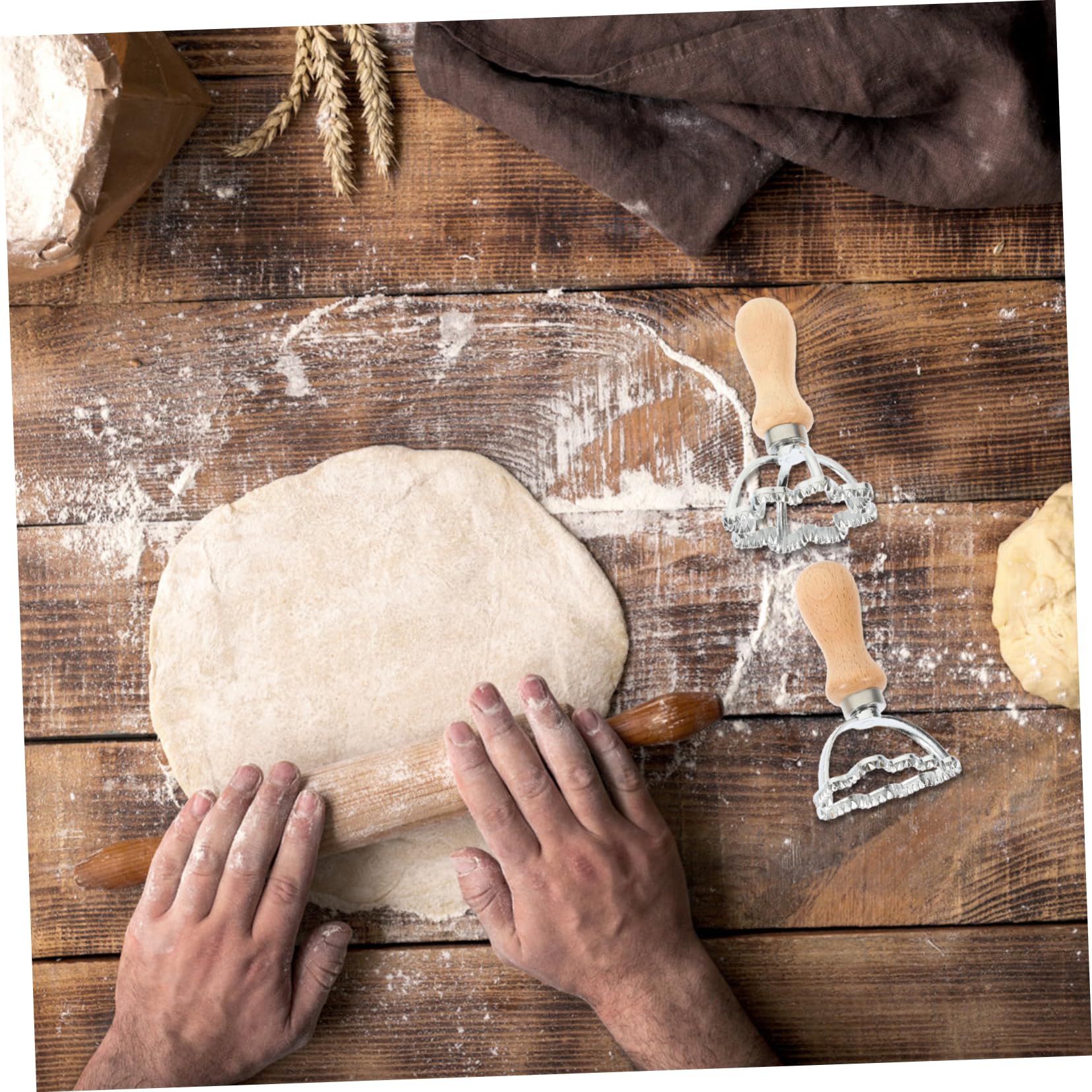 Alipis 10stücke Ausstecher Für Plätzchen Und Dumplings Multifunktionale Keksform Zinklegierung Schneeflocken Und Weihnachtsbaum-design Für Kreative Backprojekte Mit Kindern