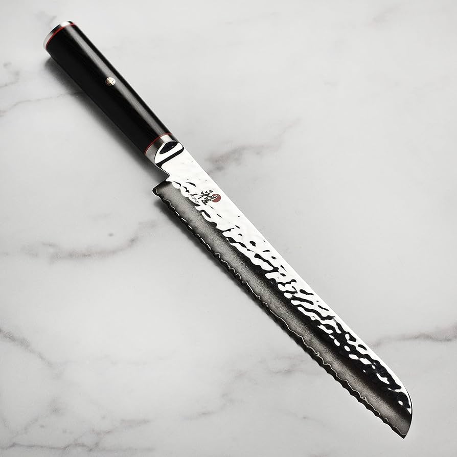 Amazon.com: Miyabi Mizu SG2 9-inch Bread Knife: Home & Kitchen
