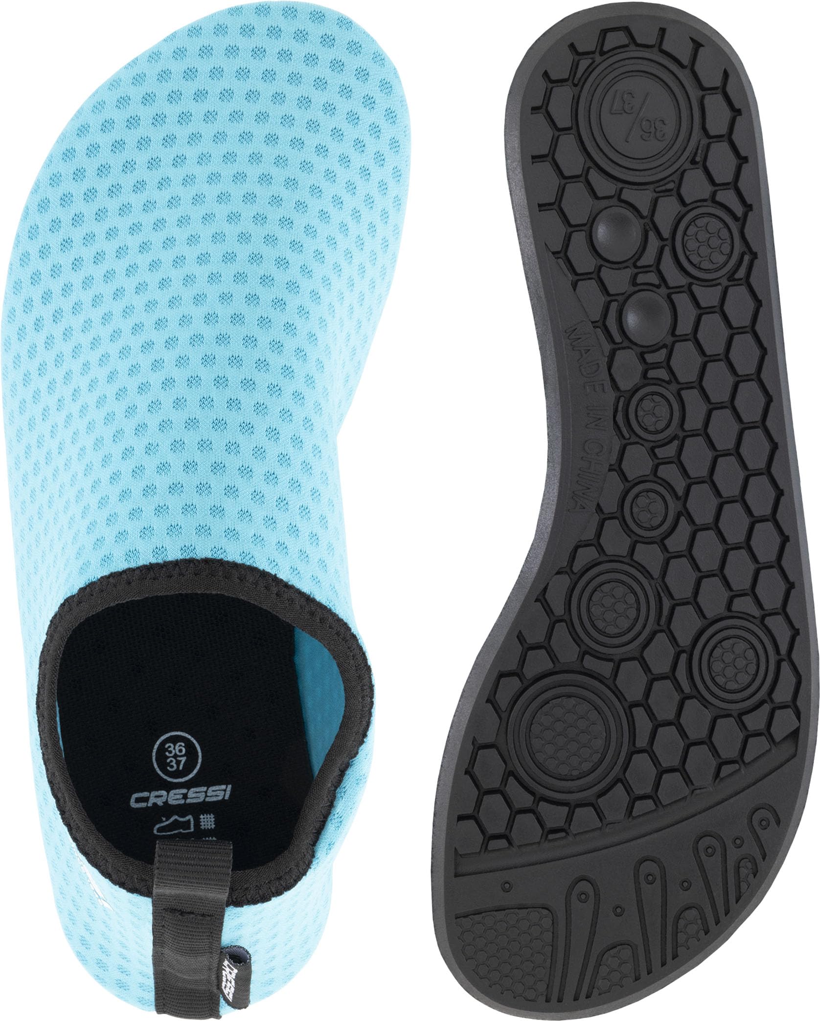 CRESSI dal 1946 - Tropea Aqua Shoes - Innovativi Calzini per Protezione, Libertà di Movimento e Versatilità Totale in Acqua, Nati per Uso Piscina ma Perfetti anche al Mare