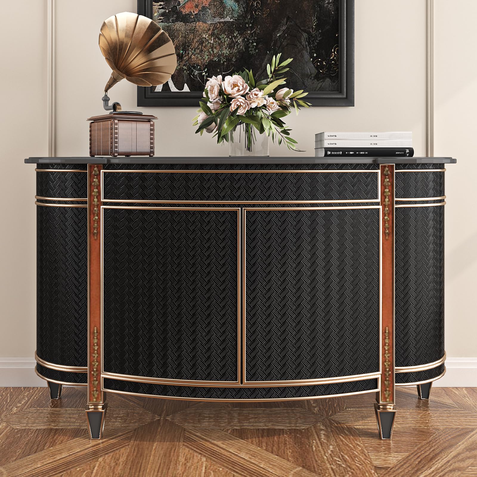 Snapklik.com : 15.8x394 Inch Black Textured Wallpaper Peel And Stick ...