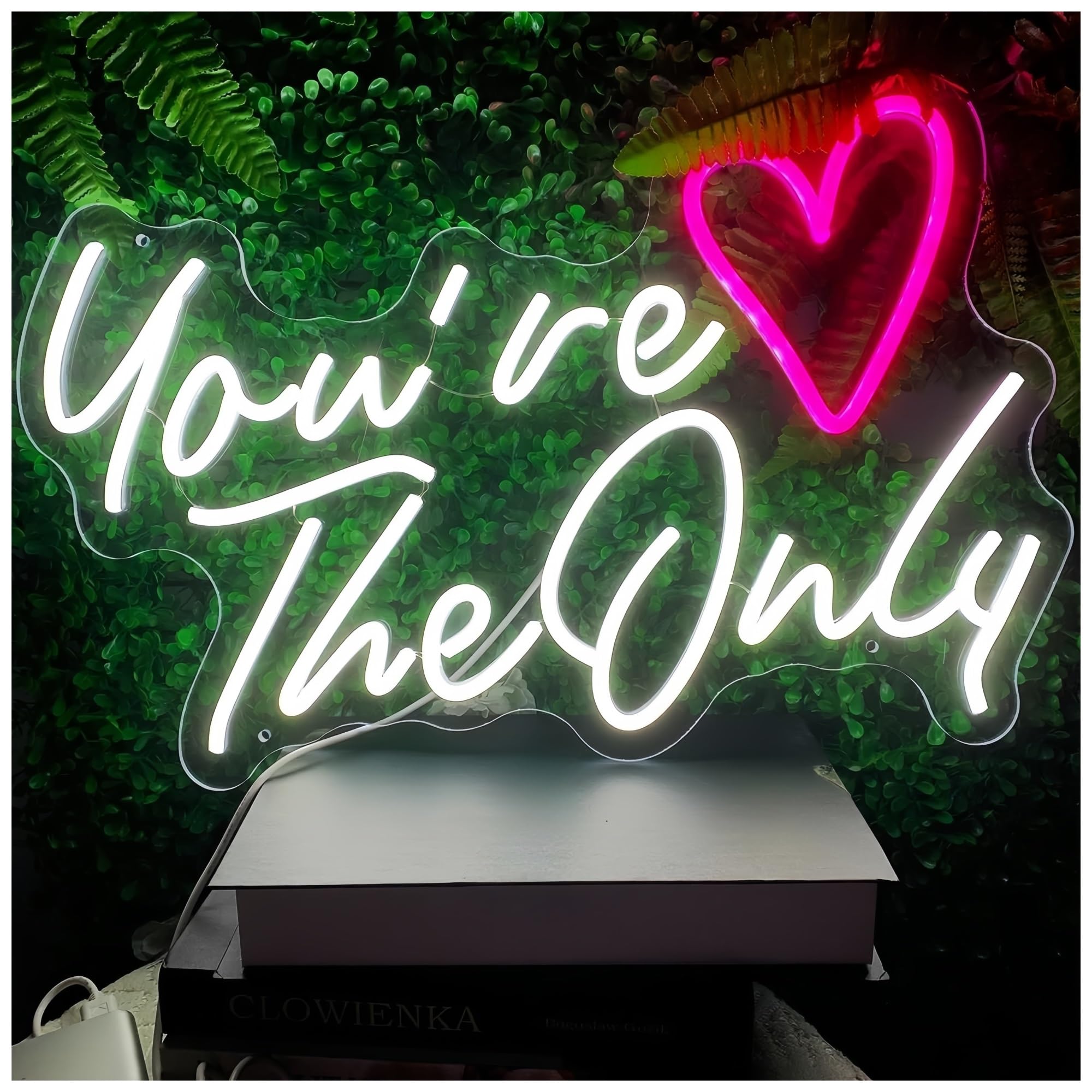 SHOUXI Sign Lamp Your The Only Neon Lights Can Be Used for Parties, Birthday Parties, Bedroom, Create A Romantic Atmosphere 50X32.6cm