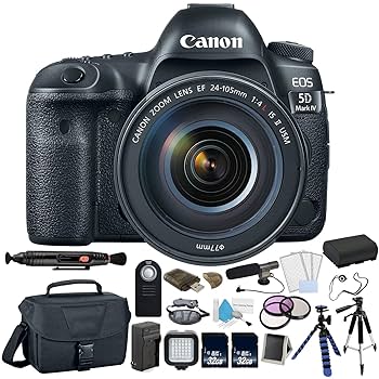 Canon - Canon EOS 5D Mark Ⅳ 24-105mm 純正キット おまけ多数 Amazon.com : Canon EOS 5D Mark IV Digital SLR Camera with 24