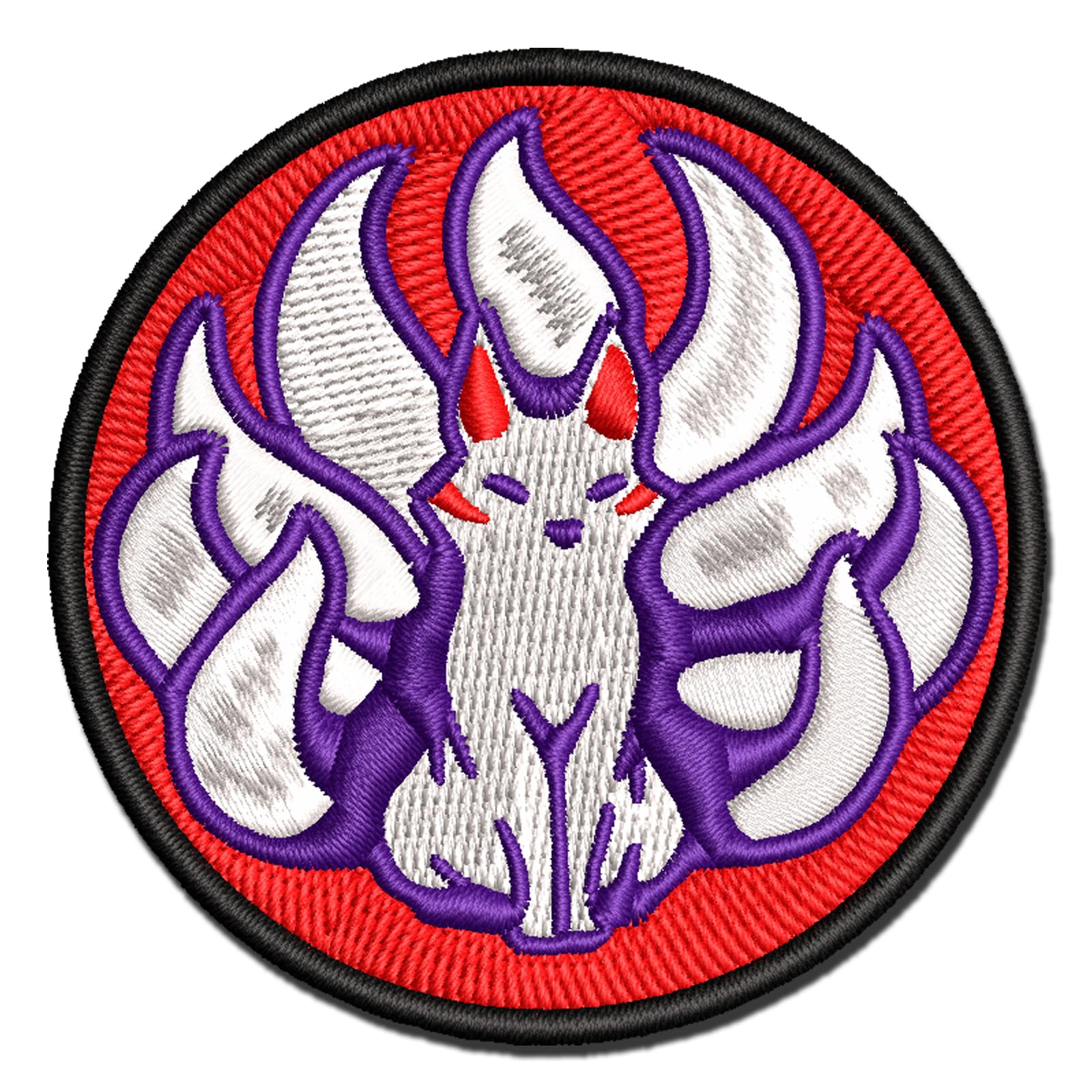 Amazon.com: Kitsune Japanese Nine Tailed Fox Multi-Color