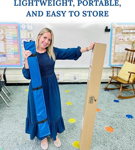 Miniatura 10 de Carson Dellosa - Paquete de 2 tableros de anuncios para el aula, gráficos de bolsillo de almacenamiento y soluciones de organización para