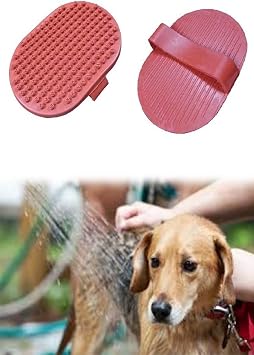 Buffer Ergonomik Masajlı Evcil Hayvan Kedi Köpek Yıkama Fırçası Aparatı