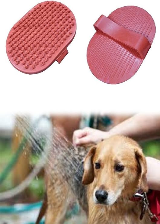 Buffer Ergonomik Masajlı Evcil Hayvan Kedi Köpek Yıkama Fırçası Aparatı