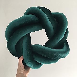 Knot Pillow, Green Knot pillow,Modern Knot Pillows, Knot Cushion, Decorative Cushion, Knot Floor Cushions, Scandinavian Pillow, Ball Pillow
