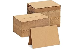 100 Pack Sustainable Blank Cards and Envelopes for Thoughtful Greetings