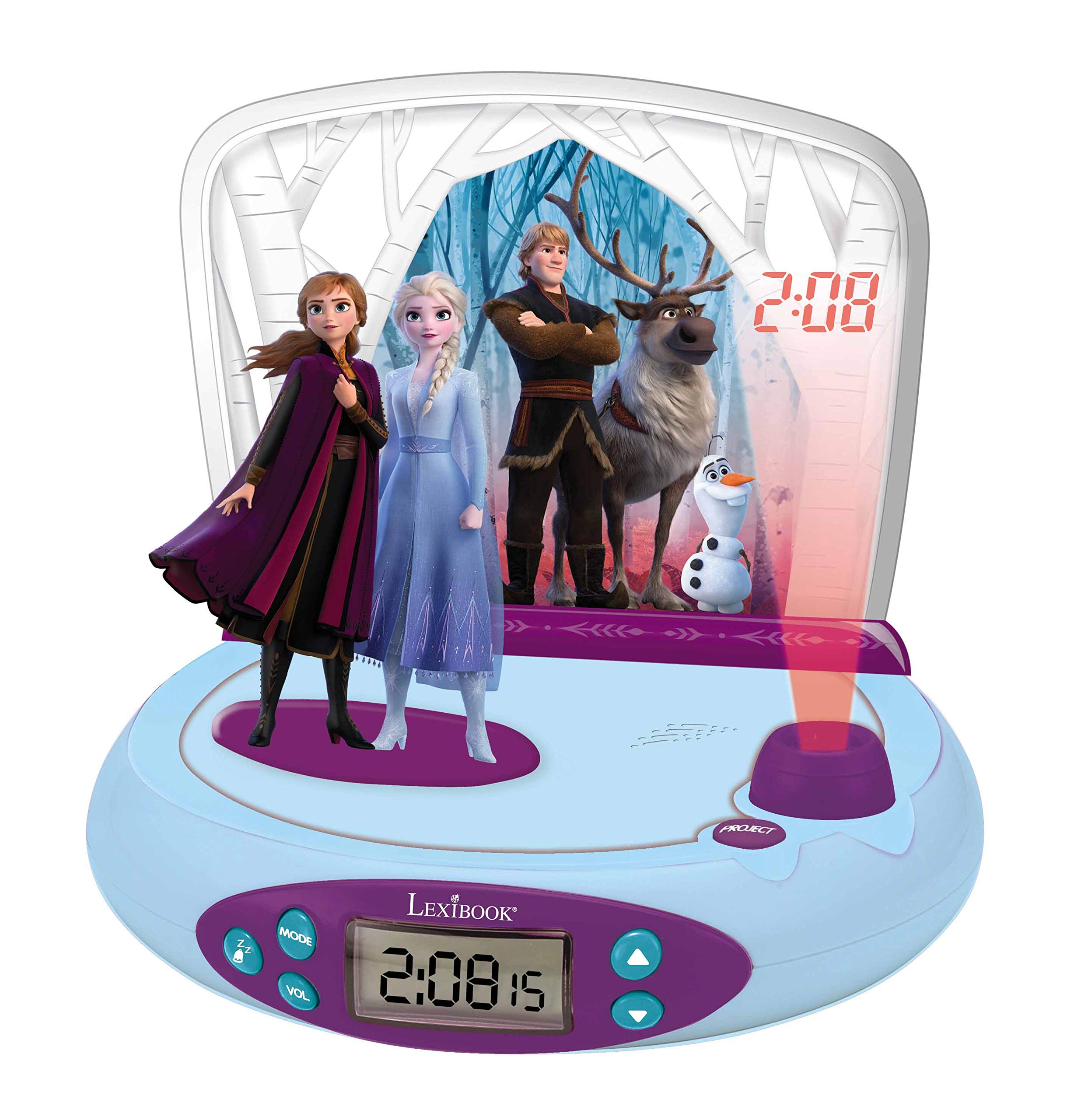Buy LEXIBOOK RP510FZ_50 Disney Frozen 2 Elsa & Anna, Projector Alarm