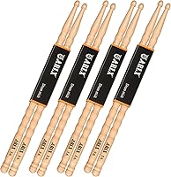 Vista 15 de Baquetas 5A con punta de madera (2 pares de arce)