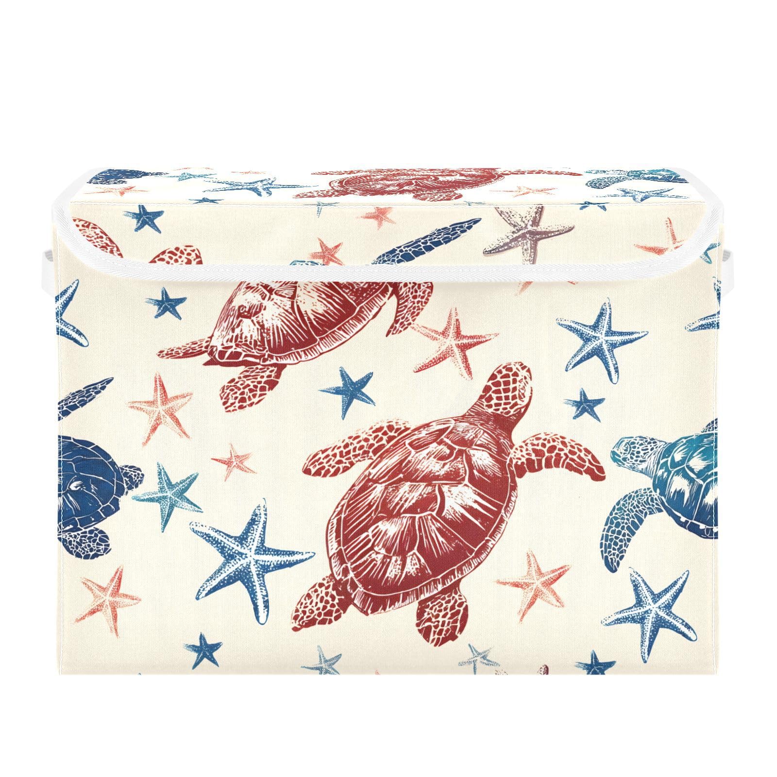 Boîtes de rangement pliables ocean Mnsruu paniers de placard
