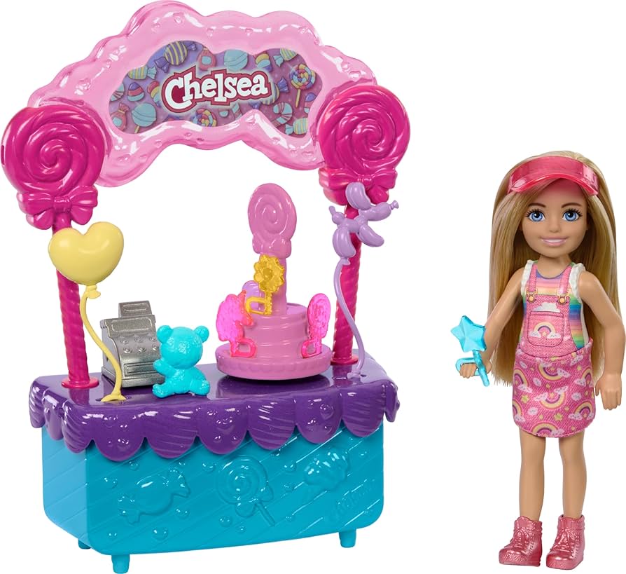 Barbie club chelsea playset shop
