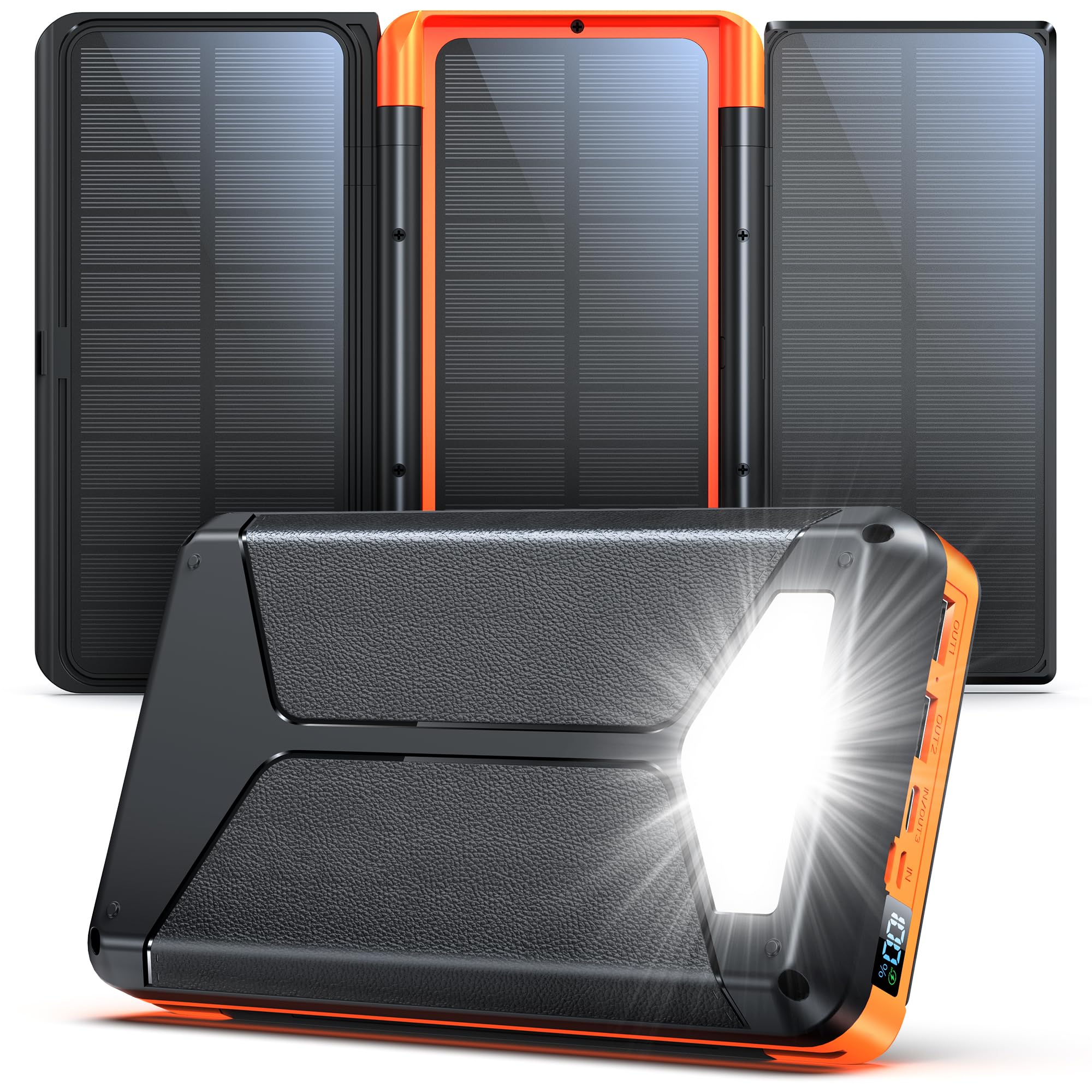 Solar Batería Externa de Alta Capacidad para Evitar Quedarse sin Energía 8