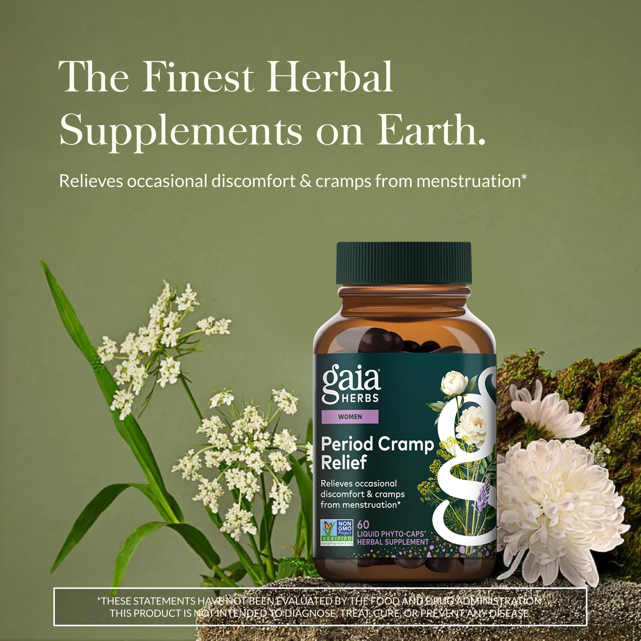 Gaia Herbs Cramp Relief, 60 Vegan Capsules, 60 Servings — Amazon image 2