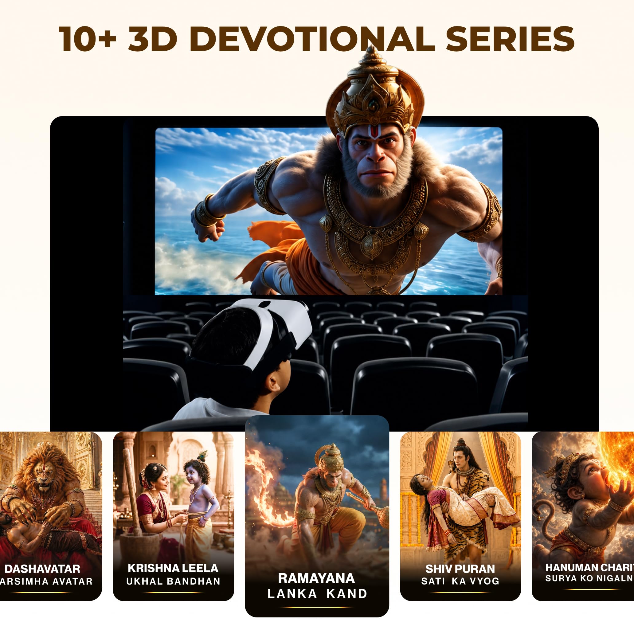 Durlabh Darshan VR Headset - 80+ VR Temple Yatras (1 -Year App Subscription) — Amazon image 7