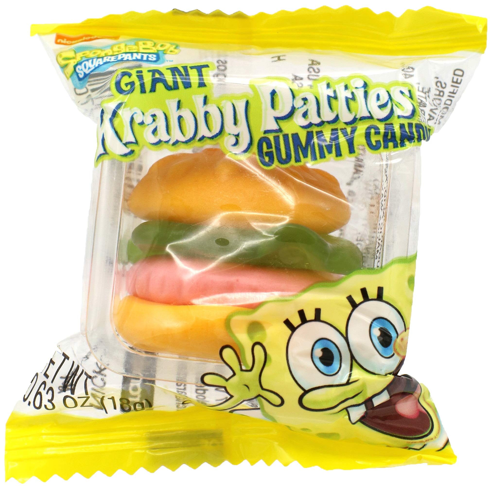 Amazon.com : Frankford Original Giant Krabby Patty Gummy Candy