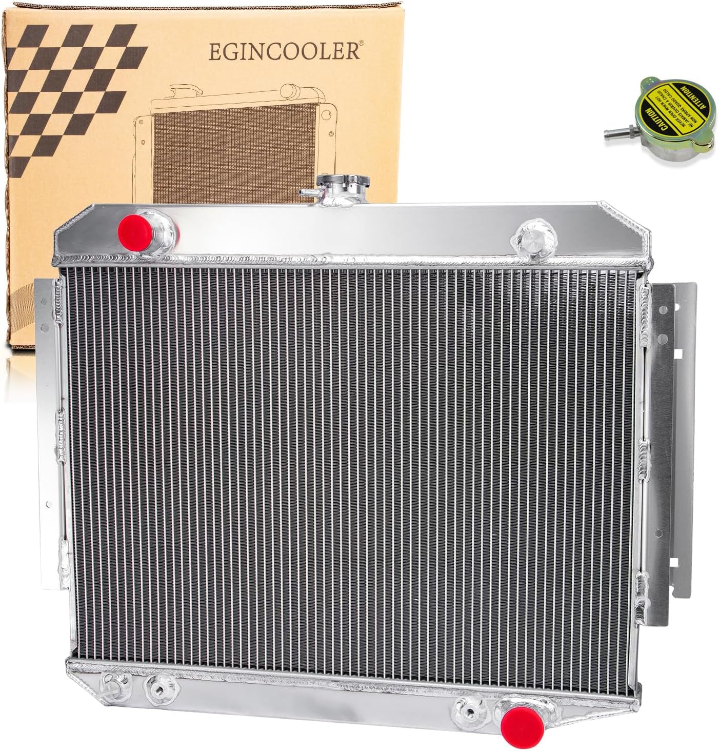 3 Row Core Aluminum Radiator Radiador for 1971-1979 Dodge B100 B200 B300 D100 D150 D200 W100 W200 W300 Pickup Truck Ramcharger 5.2L 5.9L 1972 1973 1974 1975 1976 1977 1978