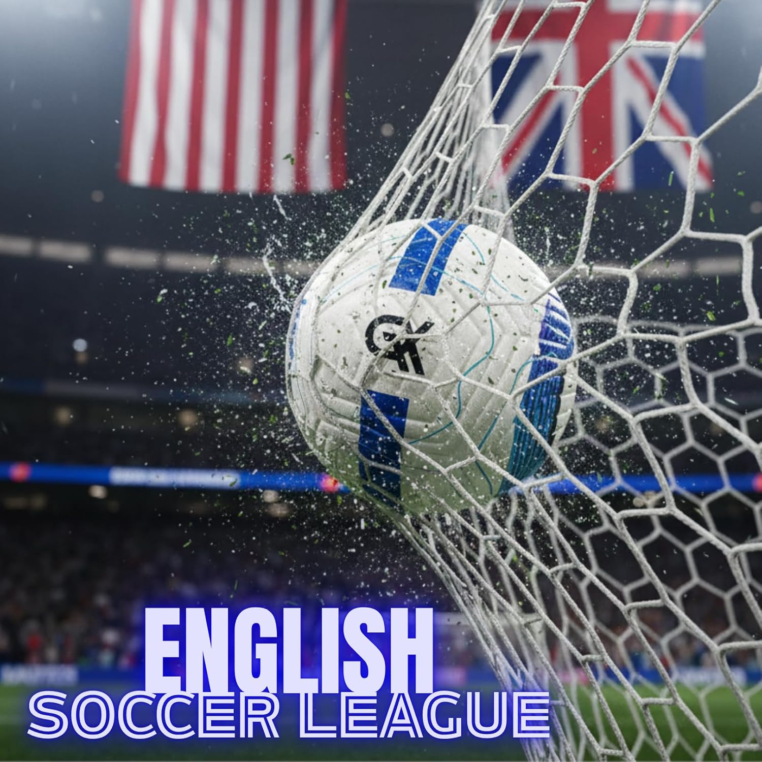 GX Soccer Ball Size 5 Textured Professional Soccer Ball, Weather-Resistant Leather.