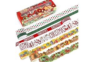 Christmas Washi Tape Set: A Season of Tapestry and Cheer