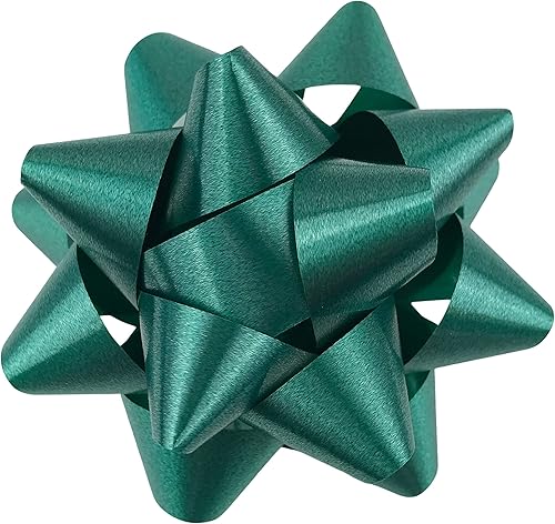 MMvolesy Cazador de confeti de Navidad, cajas de estrellas, lazos de estrella, esplendoreta, Navidad, día de San Valentín, lazos autoadhesivos para