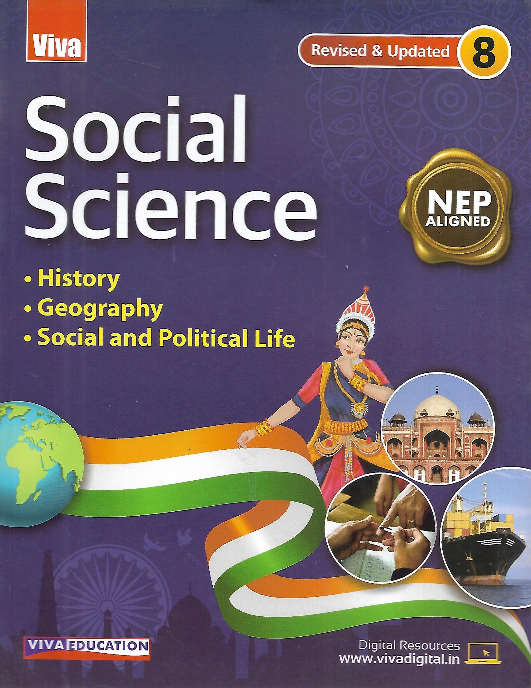 NEP Aligned Social Studeis (History / Geography / Social & Political Life) Class -VIII