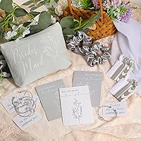 Vista 9 de Cunno 48 piezas de regalos de propuesta de dama de honor, regalos de dama de honor, regalos de matrona de honor, regalos de despedida de soltera