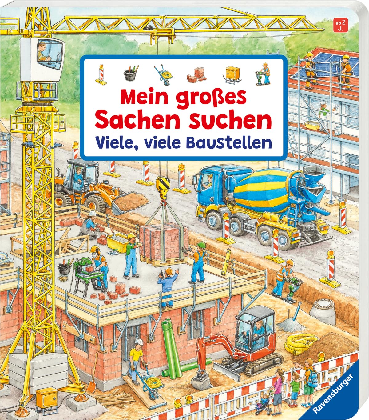 Mein großes Sachen suchen: Viele, viele Baustellen