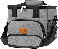 Vista 10 de Portable Soft Cooler Bag - 24/60 Can Insulated Camping Cooler, Leakproof Collapsible Soft Sided Cooler for Drink, Suitable for Picnic, Beach