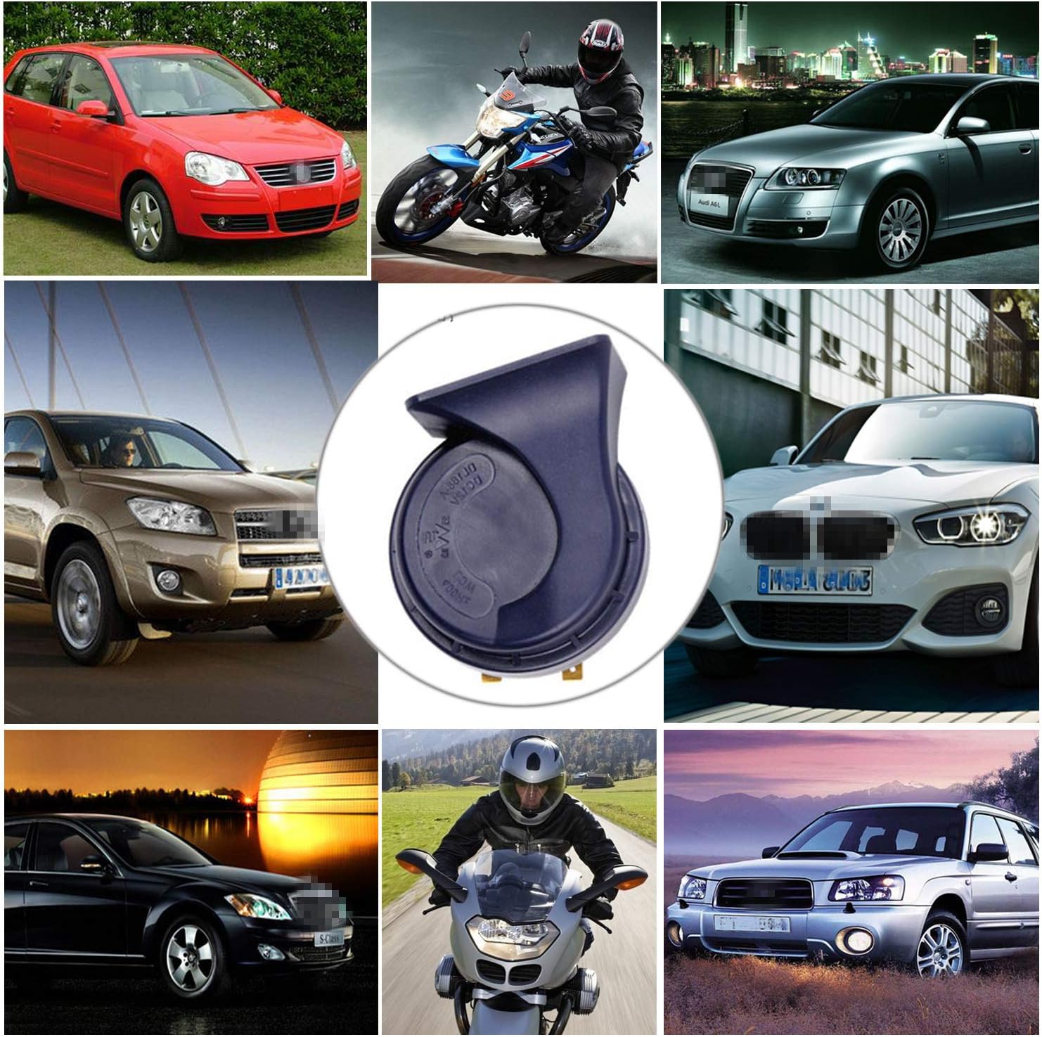 Buy SoundOriginal DL168A 500Hz Loud One Car Hron 12 Volt High Tone