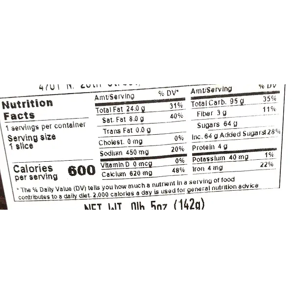 Cake Vegan Chocolate Slice, 5 Ounce 2