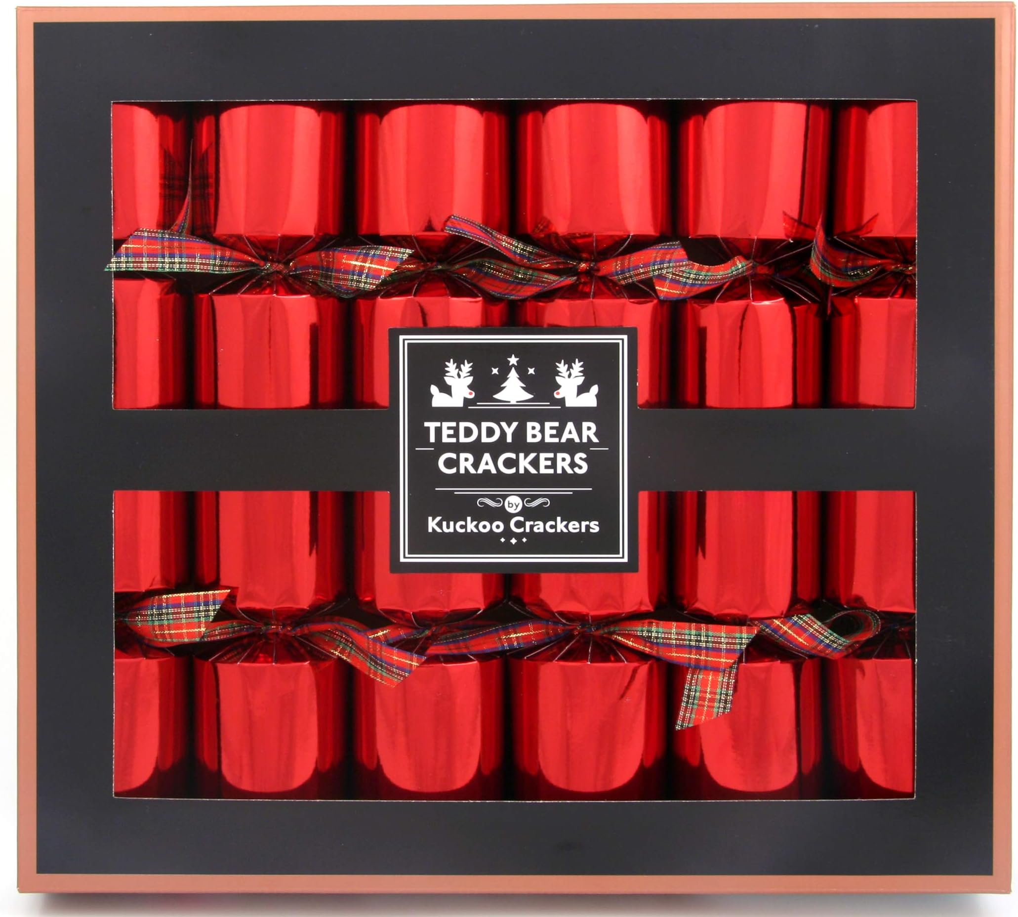 boxing reflex ball Kuckoo Crackers: 6 x 13-inch Teddy Bear Christmas Crackers (Santa’s Little Friends)