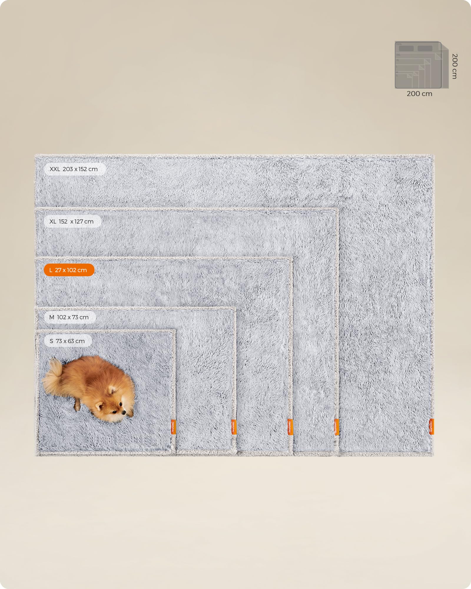 PETTOM Waterdichte hondendeken, sherpa fleece deken, voor kleine honden en katten, knuffeldeken voor honden, pluizig en zacht, hondendeken, bank met dubbele zijde, wasbaar, 100 x 175 cm, bruin PETTOM Waterdichte hondendeken, sherpa fleece deken, voor kleine honden en katten, knuffeldeken voor honden, pluizig en zacht, hondendeken, bank met dubbele zijde, wasbaar, 100 x 175 cm, bruin