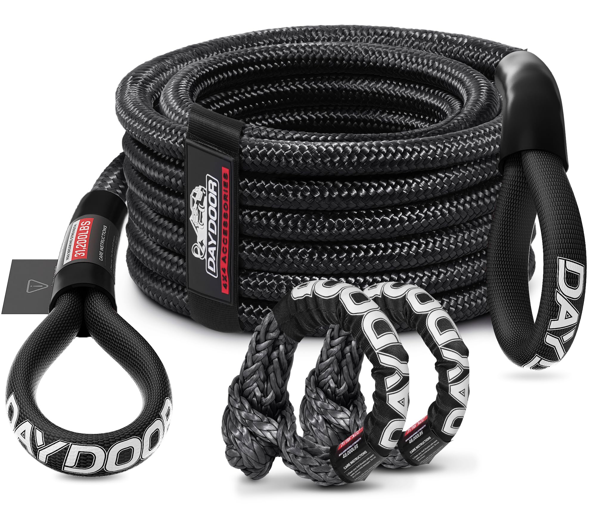 DAYDOOR Recovery Tow Rope Kit
