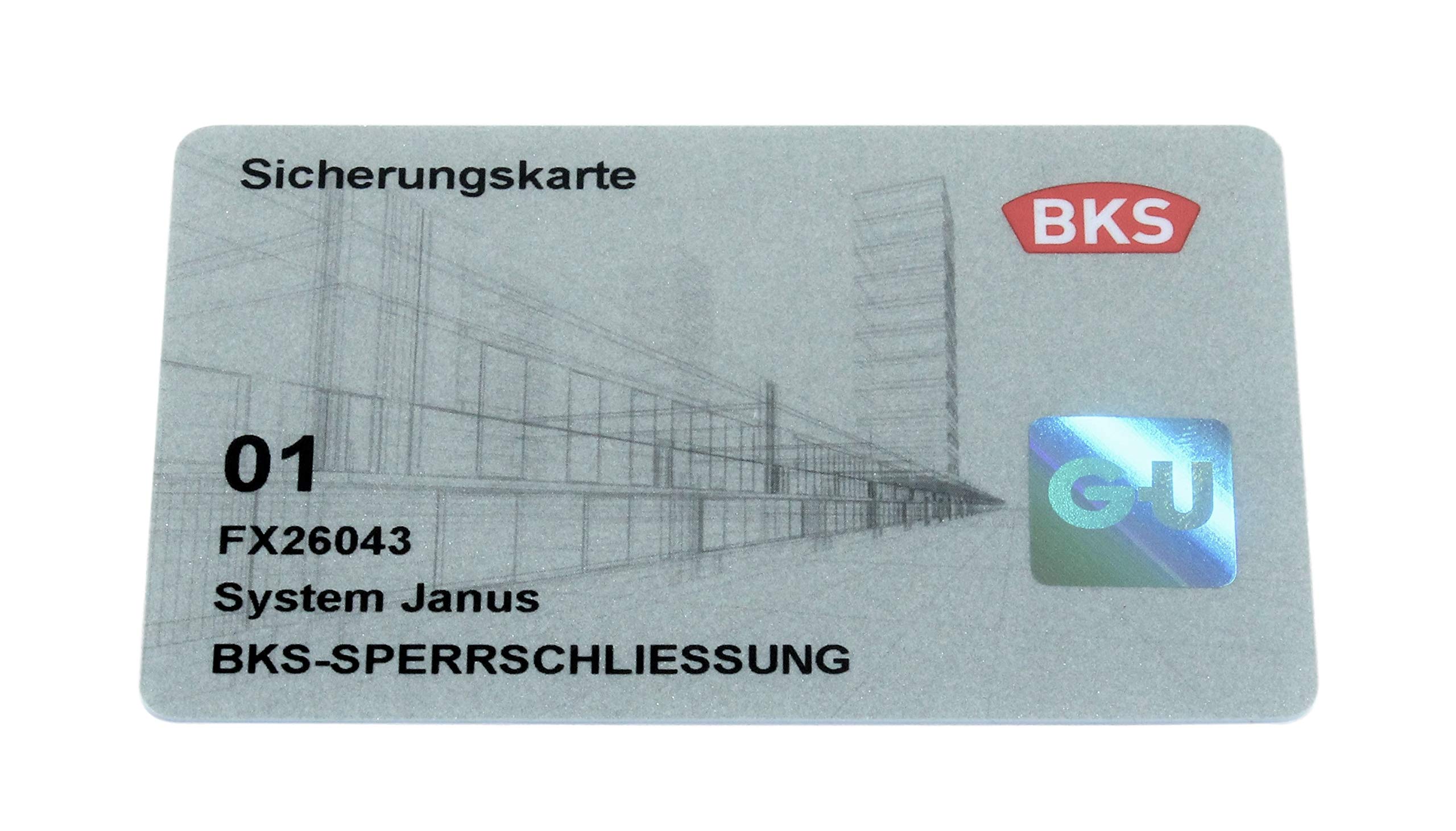 BKS Sicherheits Profilzylinder Janus Serie 46 (Sonderedition Schwarz/Rot/Gold), incl. 6 Schlüssel, Baulänge: 31/35 (30/35) mm mit Not und Gefahrenfunktion incl. SN-TEC Montagematerial