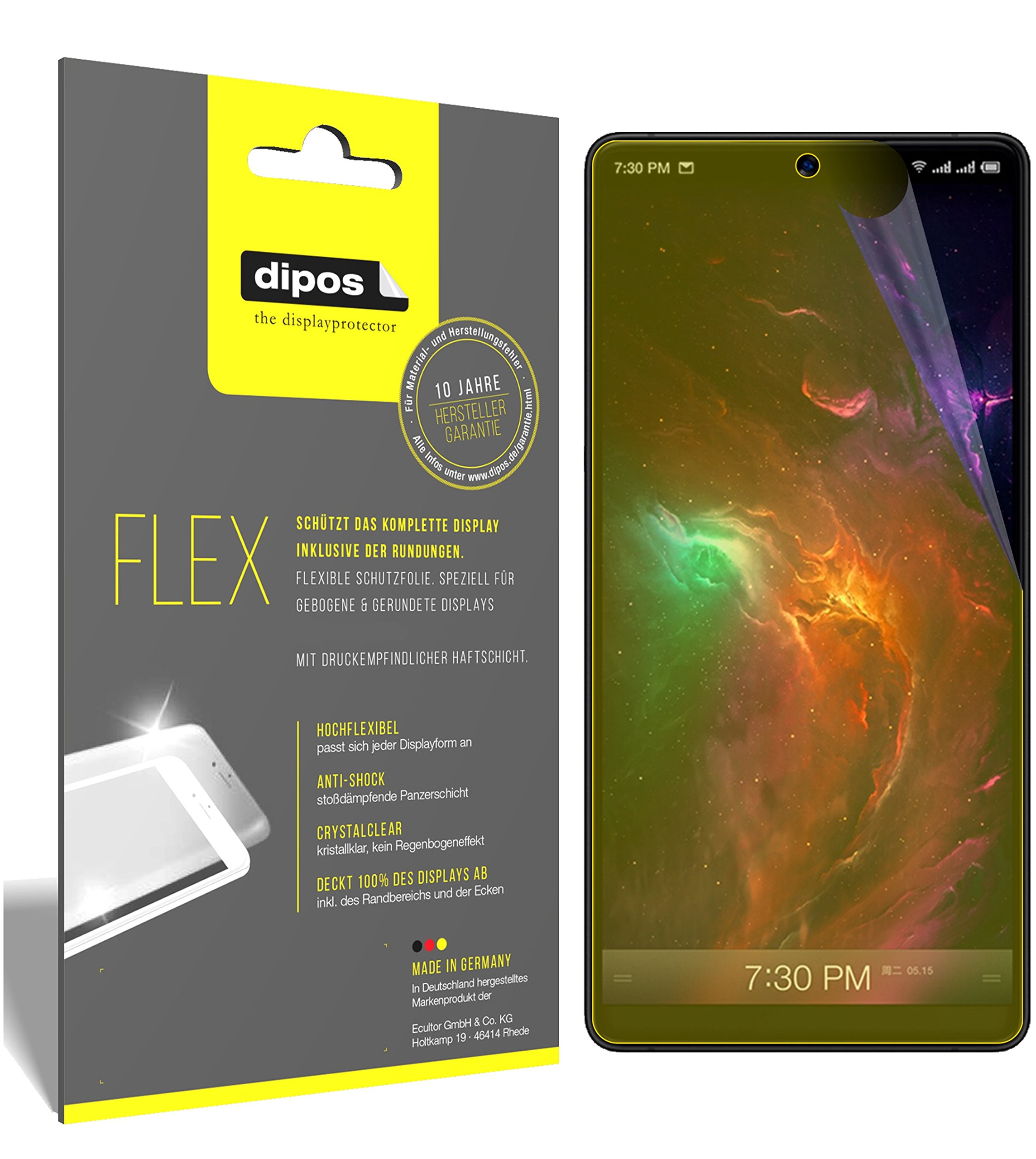 dipos I 3X Pellicola Protettiva Compatibile con Vernee X